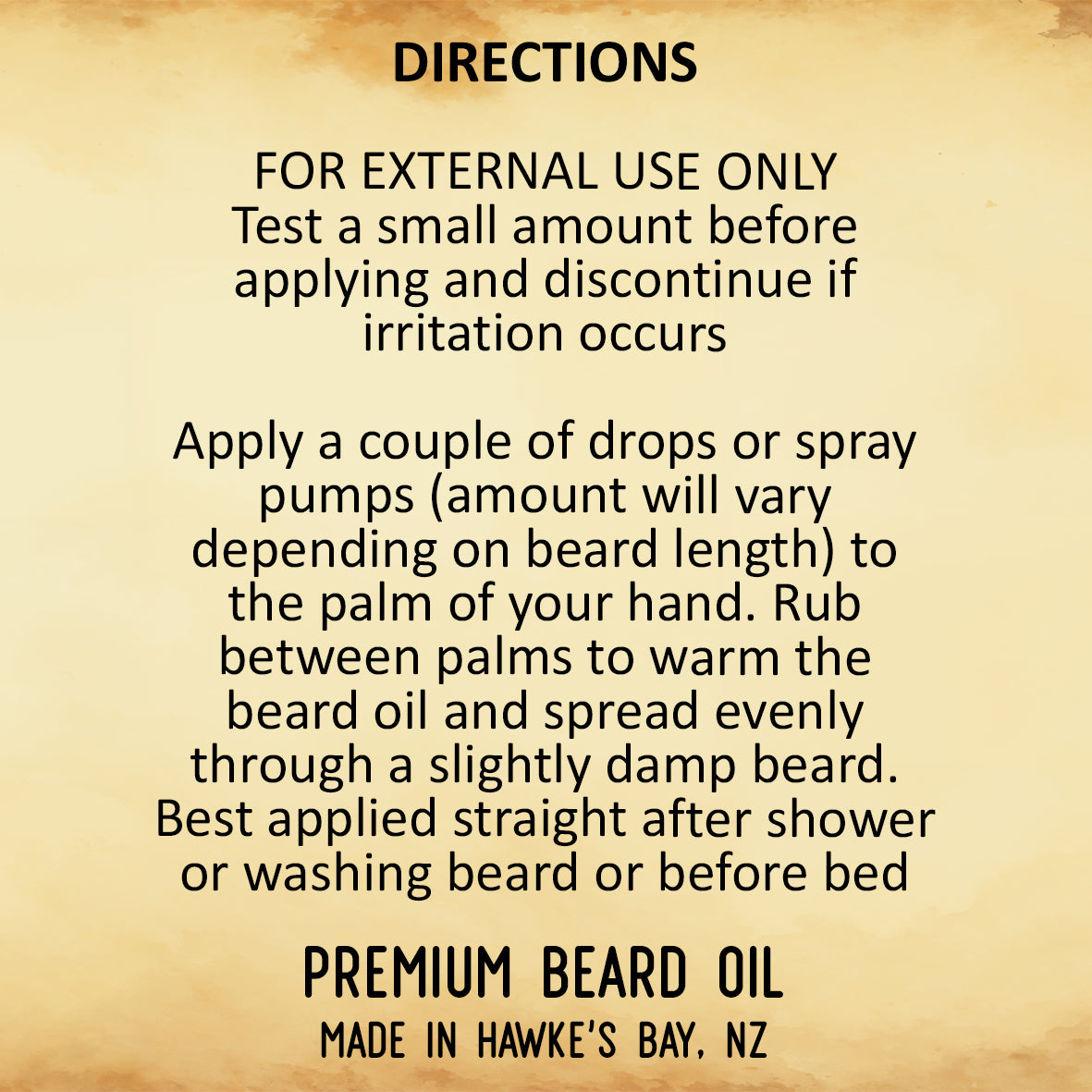 DRIFTER unscented Beard Oil