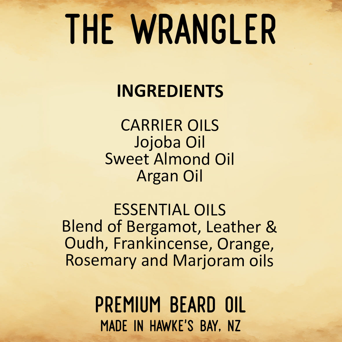 WRANGLER Beard Oil