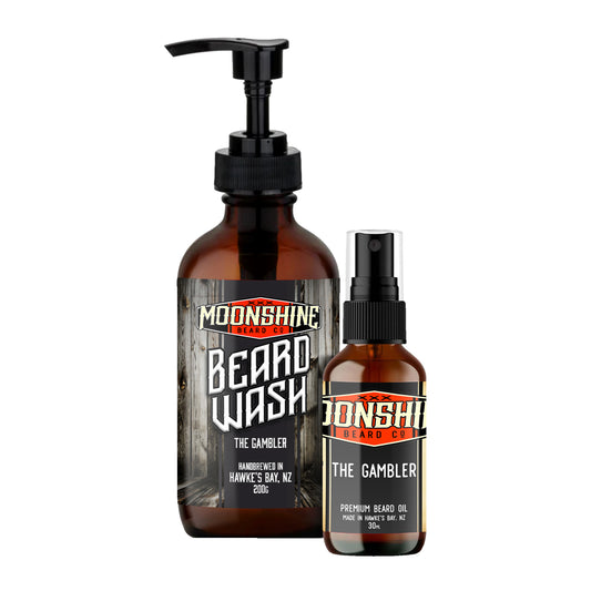 GAMBLER Beard Wash & Oil Combo
